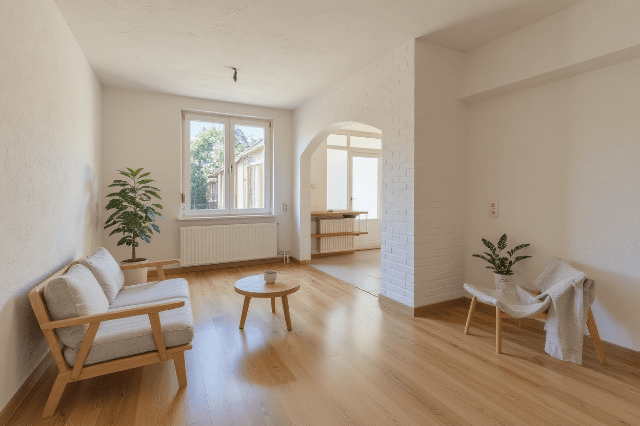 Kluswoning Jurgensstraat 104 in Elsloo (LI), impressie na renovatie