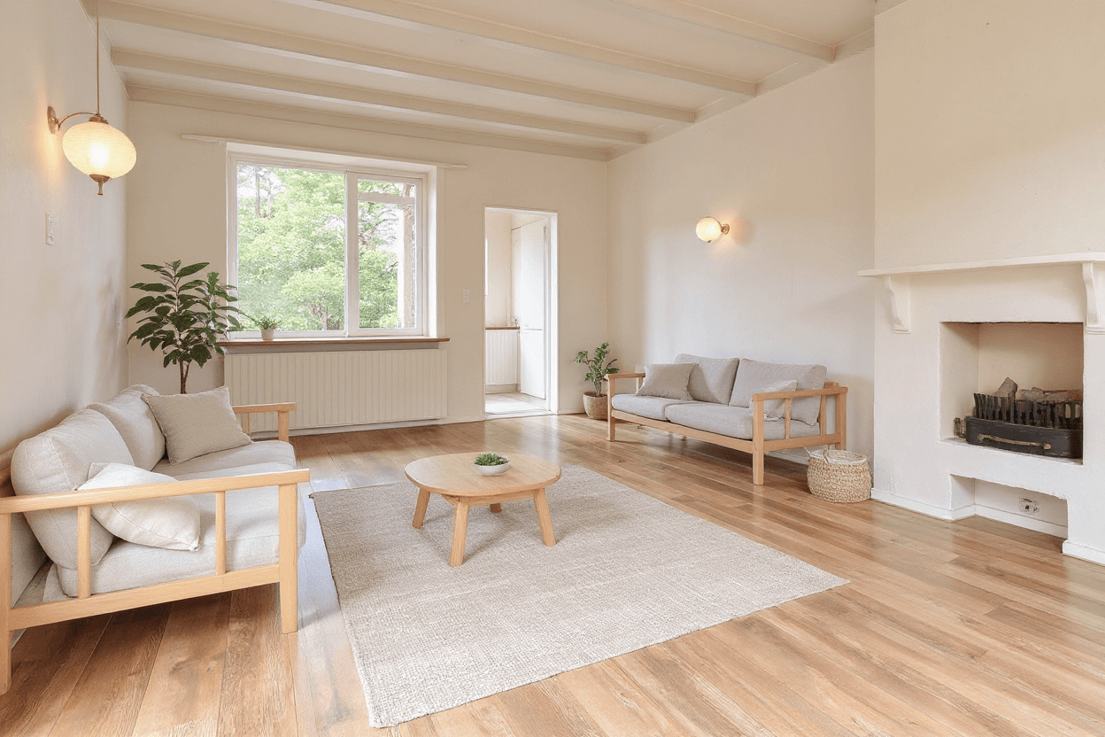 Kluswoning Bloemenstraat 12 in Poeldijk, impressie na renovatie