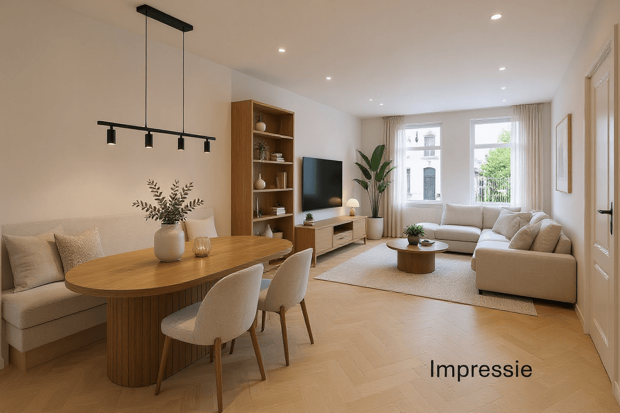 Kluswoning Meerssenerweg 67-B in Maastricht, impressie na renovatie