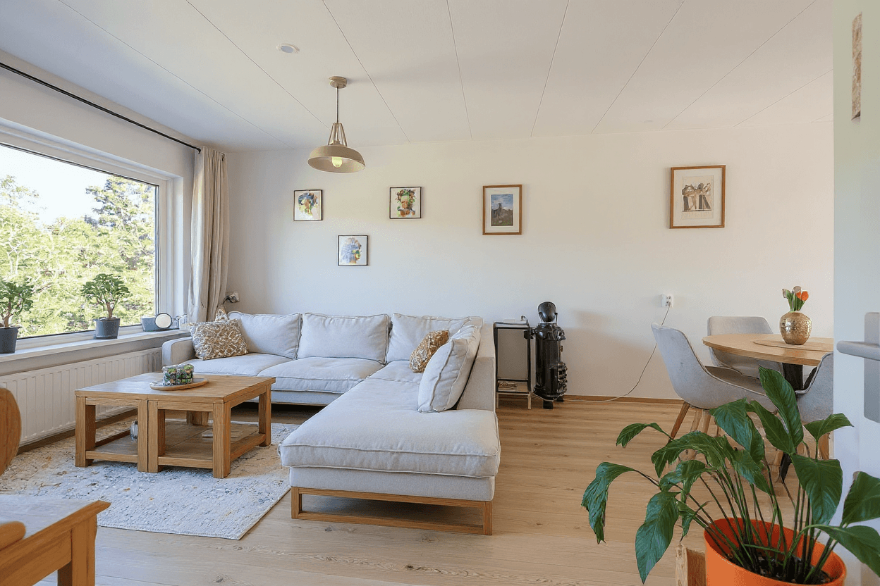 Kluswoning Hilmar J. de Haanstraat 19-C in Alblasserdam, impressie na renovatie