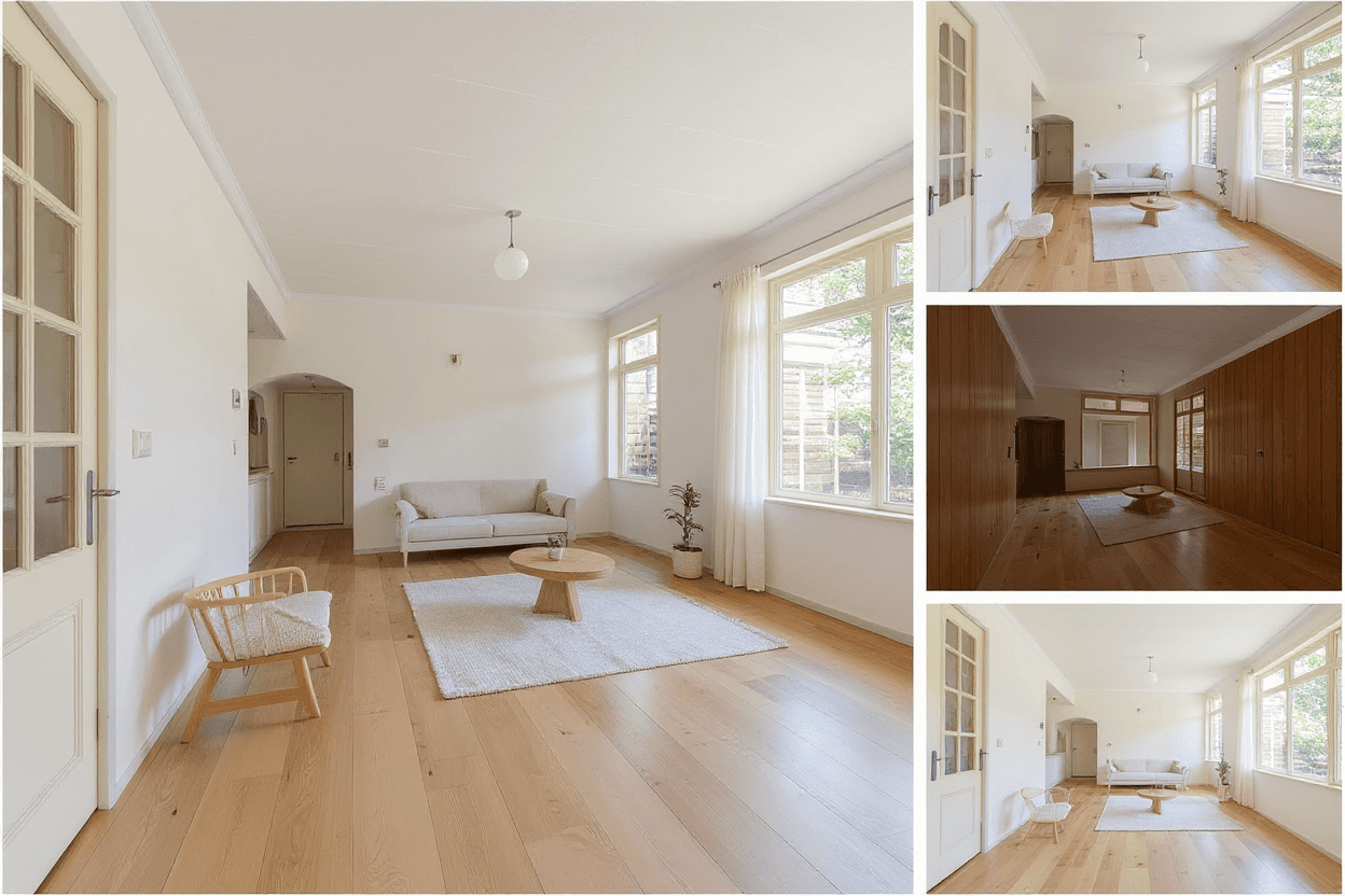 Kluswoning Oranjestraat 46 in Alphen aan den Rijn, impressie na renovatie
