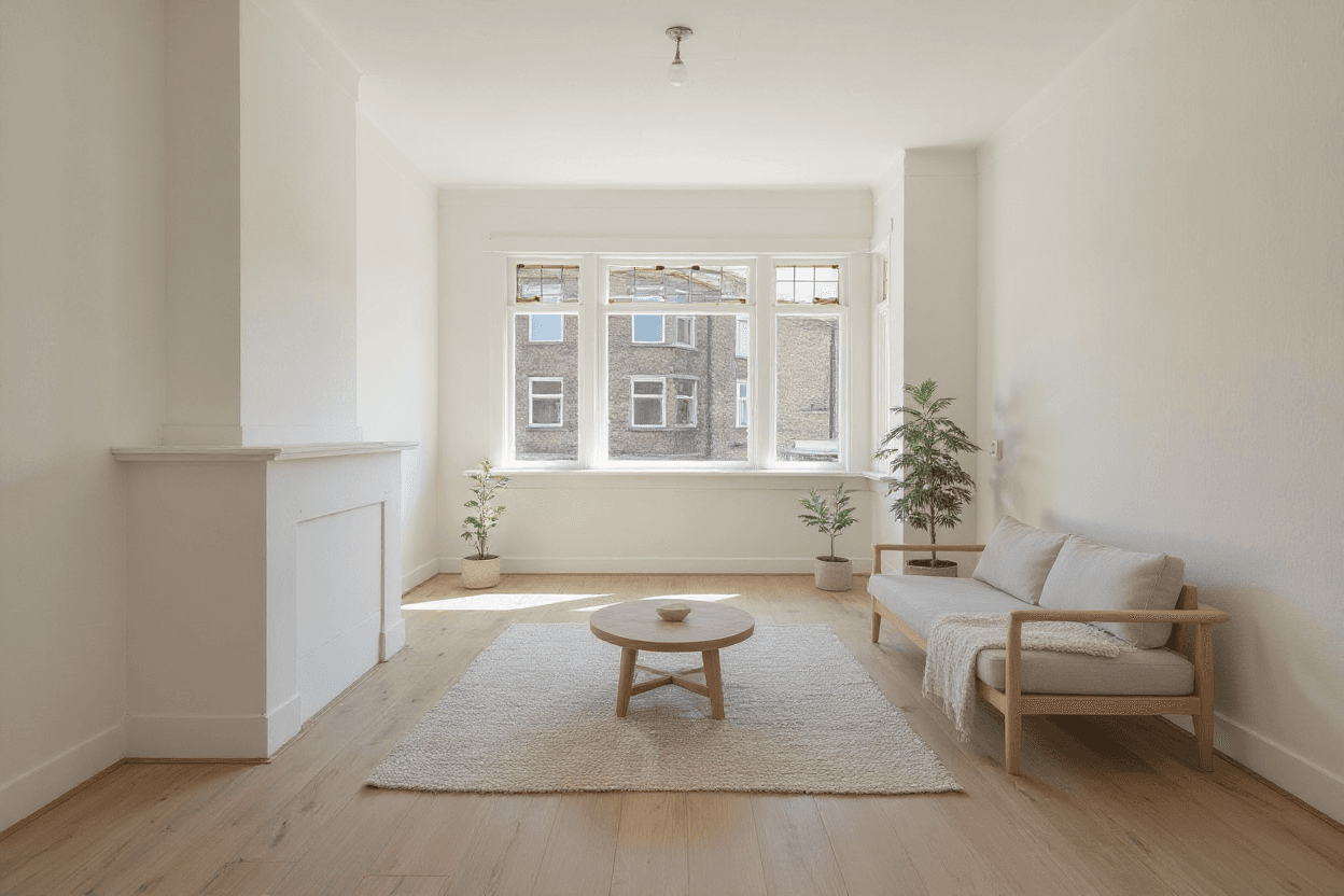 Kluswoning Schaarsbergenstraat 147 in Den Haag, impressie na renovatie