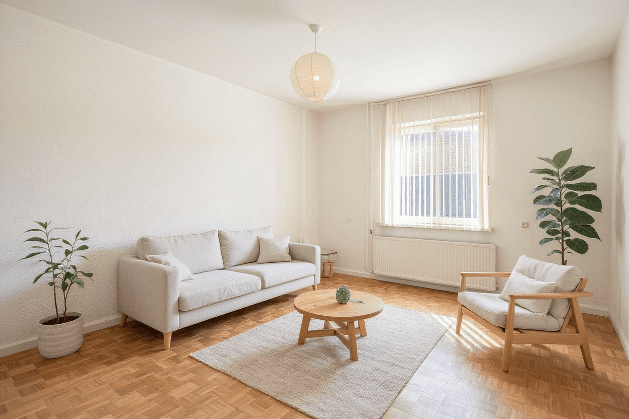 Kluswoning Stationstraat 143-A in Nuth, impressie na renovatie