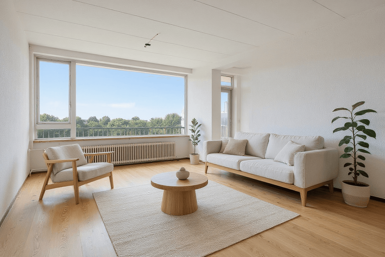 Kluswoning Stadhoudersring 166 in Zoetermeer, impressie na renovatie