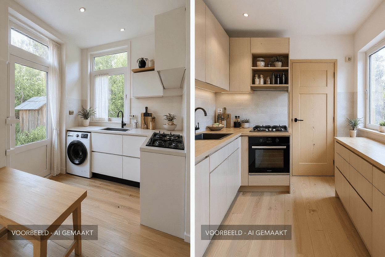 Kluswoning Katwijkerweg 10 in Valkenburg (ZH), impressie na renovatie