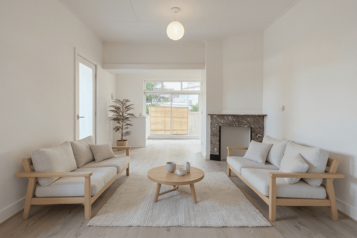 Kluswoning Troelstrakade 83 in Den Haag, impressie na renovatie