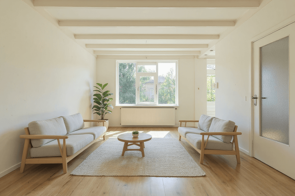 Kluswoning Copernicusstraat 44 in Breda, impressie na renovatie