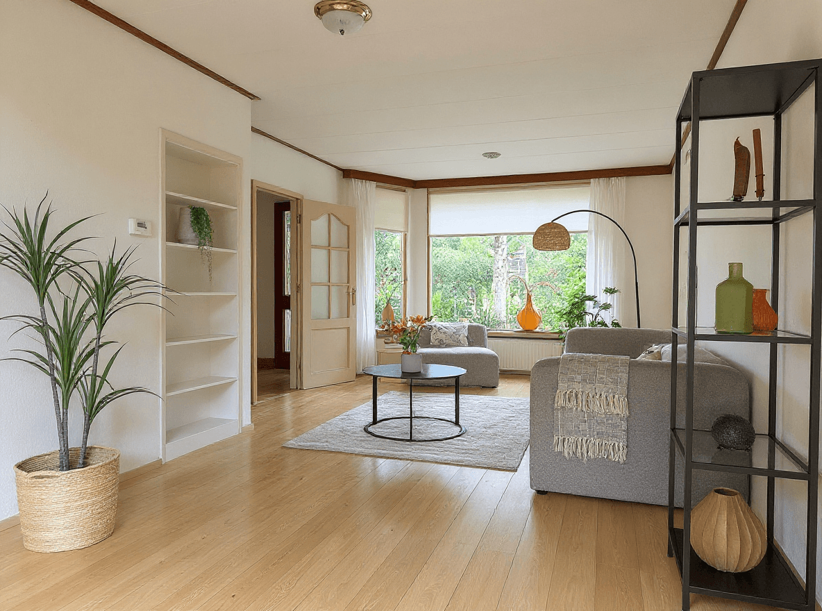 Kluswoning Planterslaan 12 in Leersum, impressie na renovatie