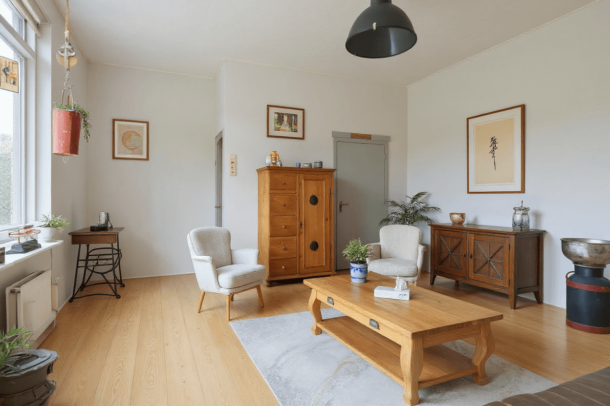 Kluswoning Elandstraat 4 in Rotterdam, impressie na renovatie