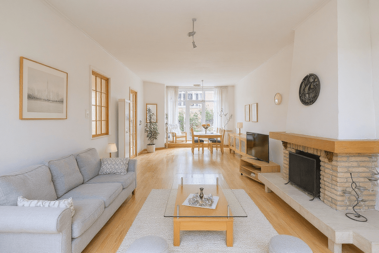 Kluswoning Pansierstraat 40 in Den Haag, impressie na renovatie