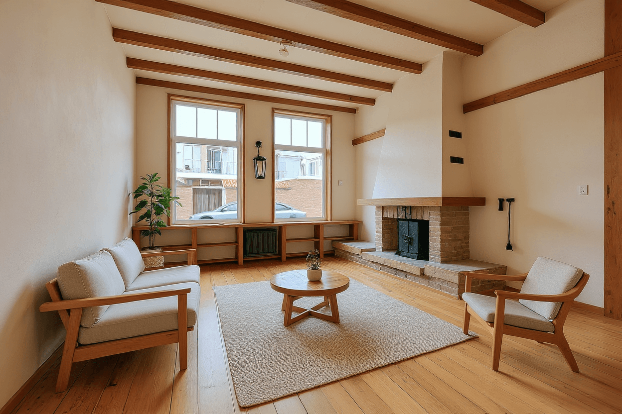 Kluswoning Van der Manderestraat 6 in Vlissingen, impressie na renovatie