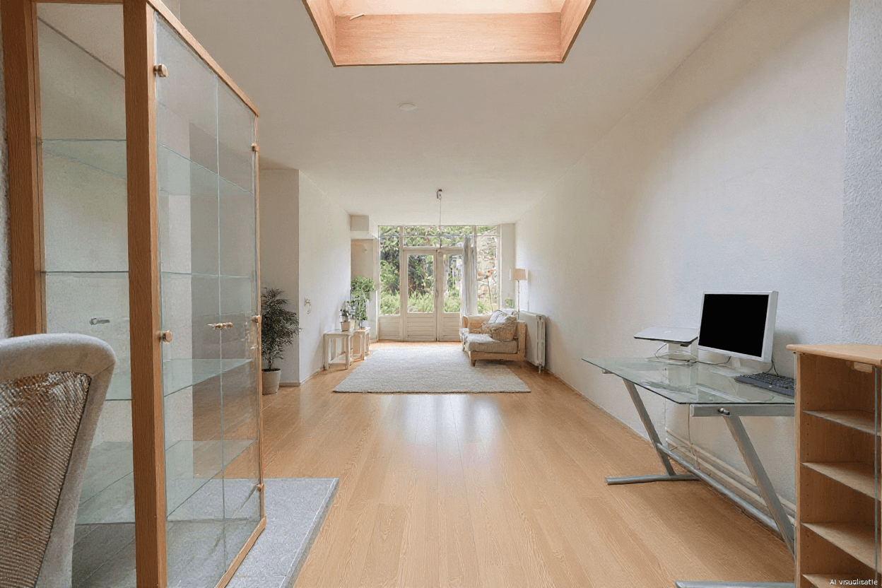 Kluswoning Holzstraat 130-A in Kerkrade, impressie na renovatie