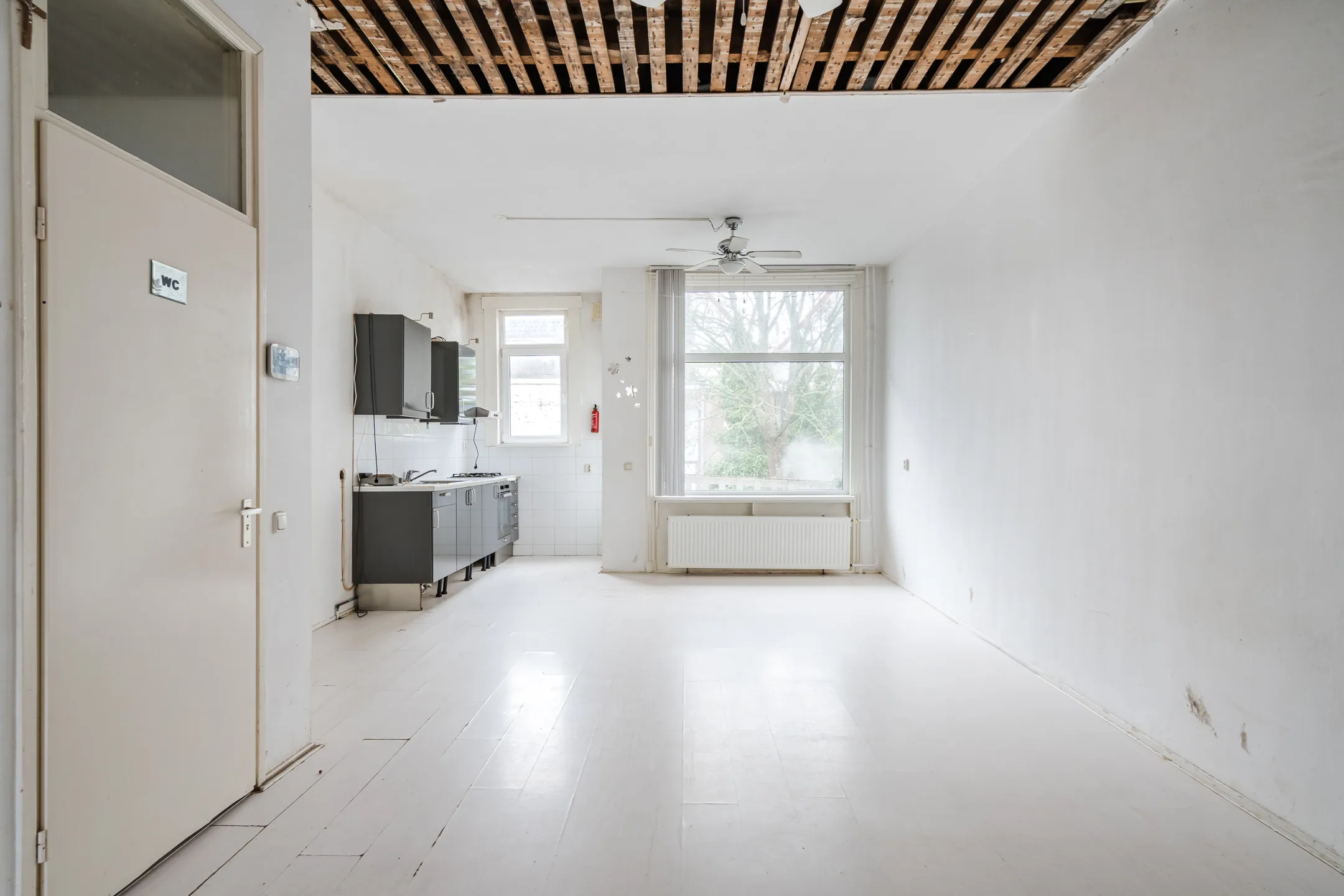 Kluswoning 2e Carnissestraat 29-B in Rotterdam, huidige staat