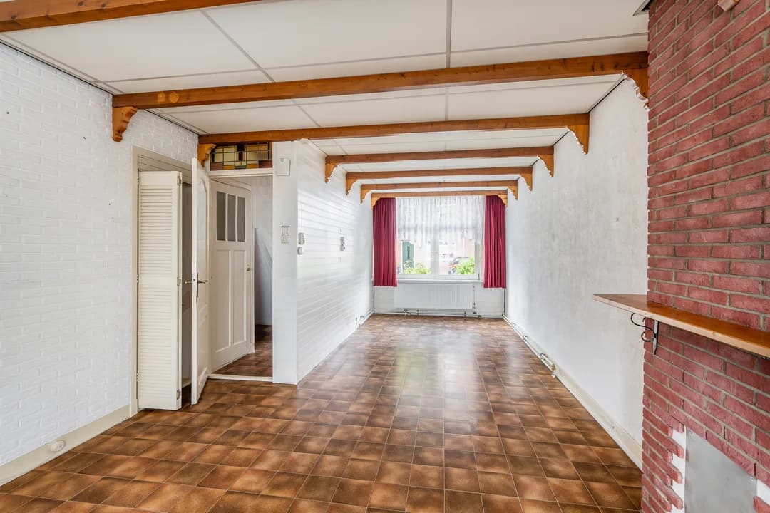 Kluswoning Rijnstraat 35-A in Schiedam, huidige staat