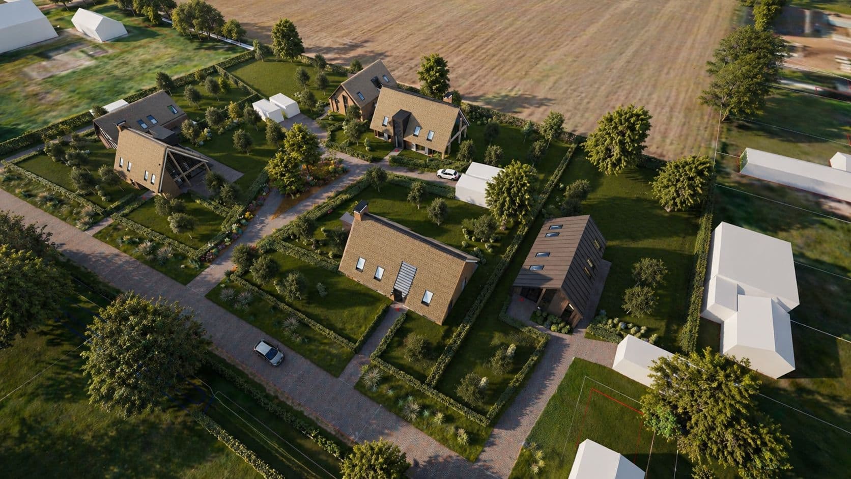 Kluswoning Driehoek in Son en Breugel, huidige staat
