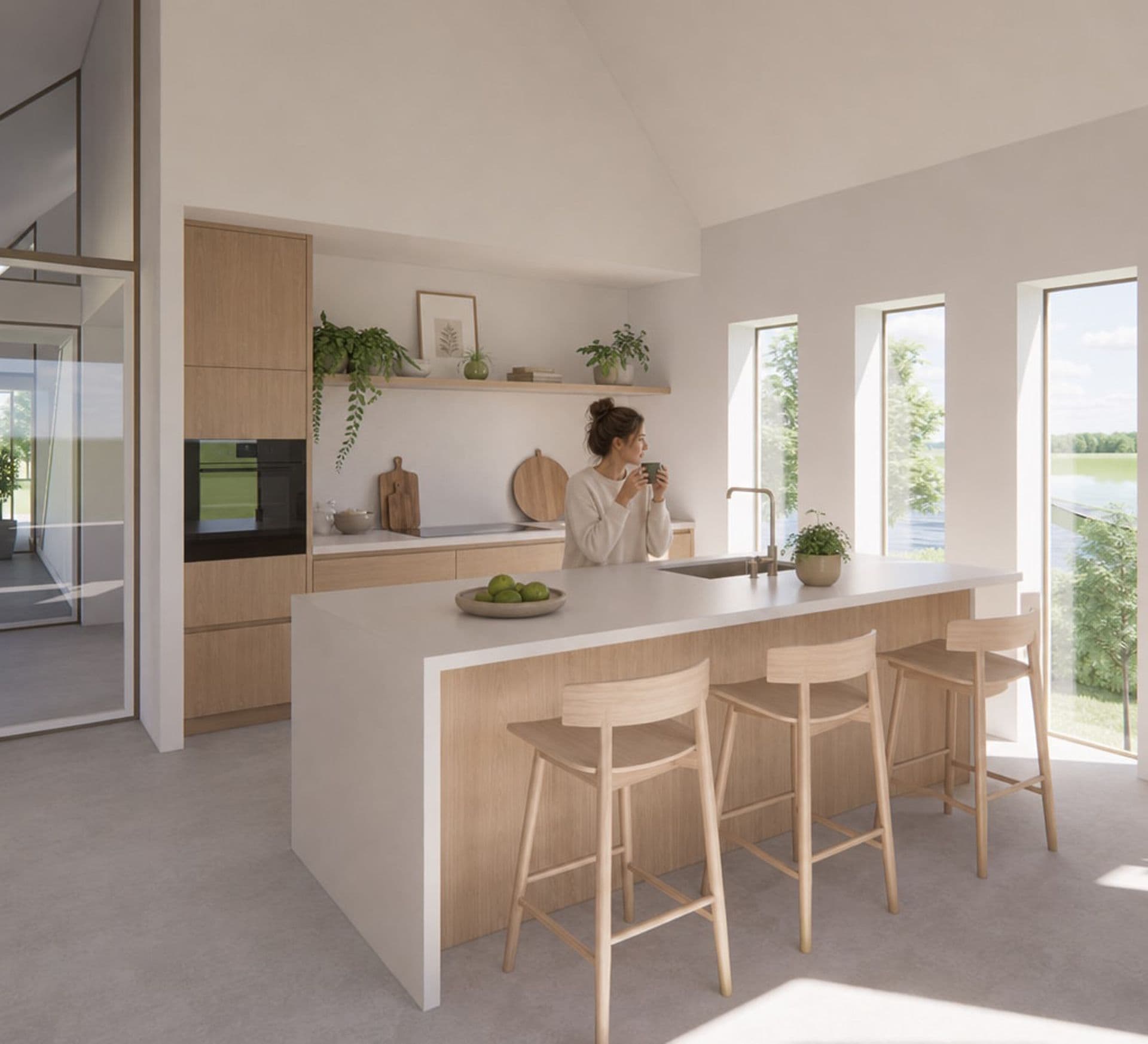 Kluswoning Walingsdijk 97-A in Ursem (Gem. Koggenland), huidige staat