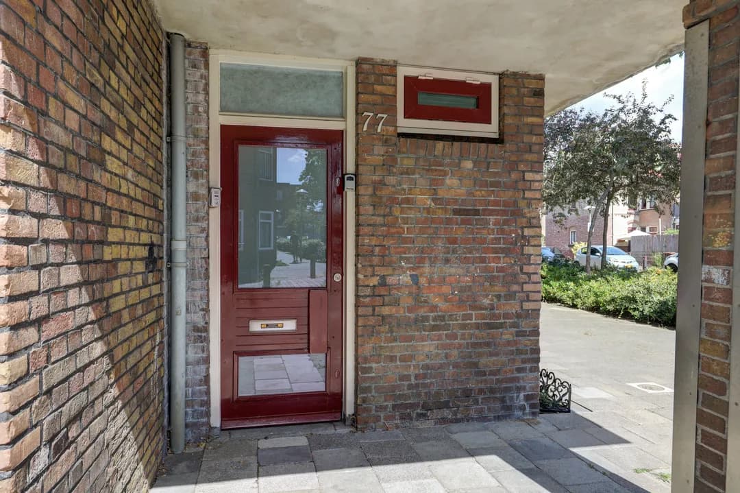 Kluswoning Surinamestraat 77 in Utrecht, huidige staat