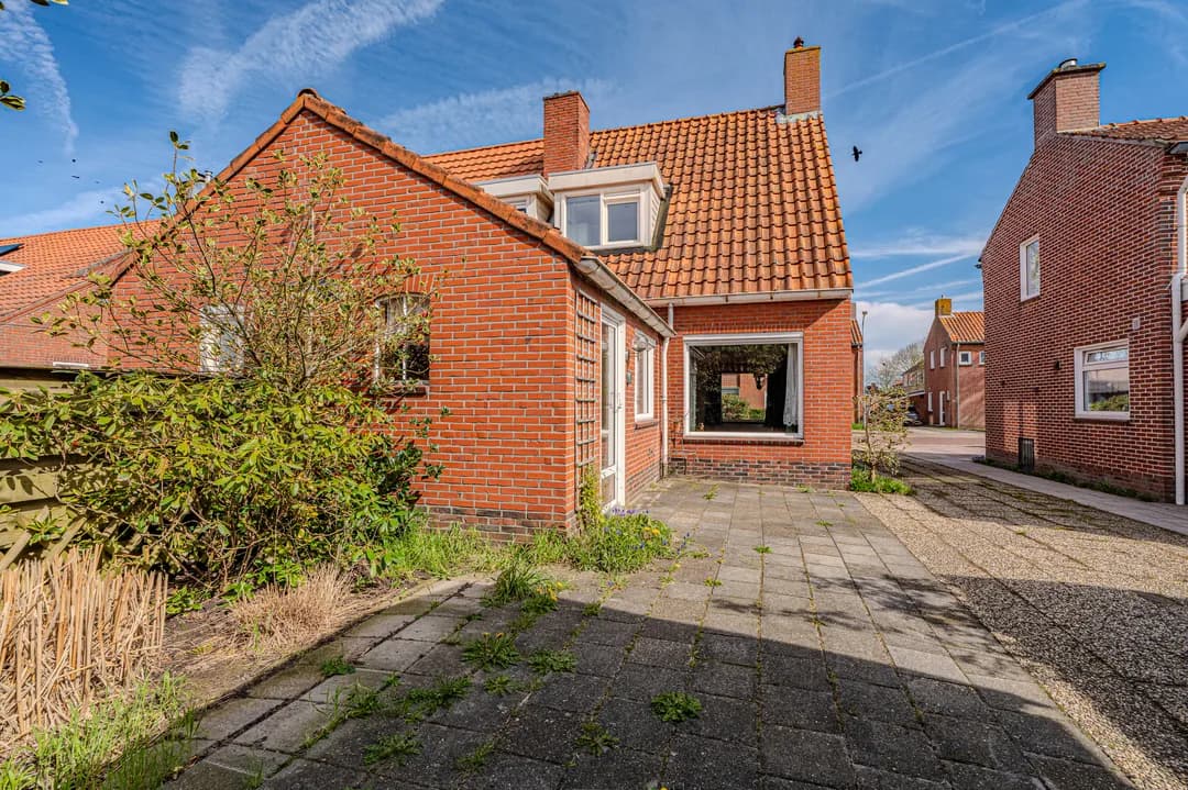 Kluswoning H. Berrelkampstraat 25 in Woldendorp, huidige staat